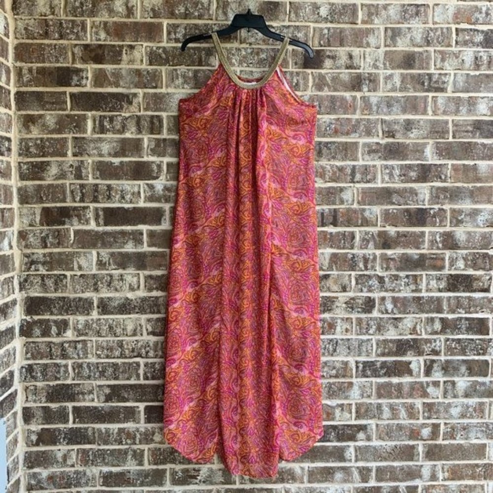Charming Charlie Women's Long Maxi Dress Spaghetti Straps Size M